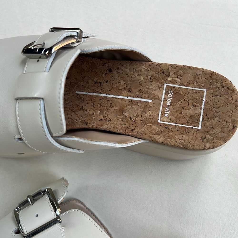 Dolce Vita Yevan Platform Mule in Ivory Size 8 - Picture 6 of 13
